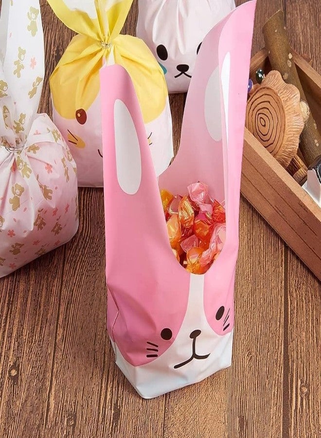 VRB Dec 50 Pcs Return Gift Bags - Potli Bags, Return Gift Bags for Kids Birthday - Gift Packing Bags - Goodie Bag for Return gifts - goodie bags - gift pouches for return gifts - guddy bags for return gifts (50 Pcs Rabbit Multicolor Tie Potli Mix) - Image 5